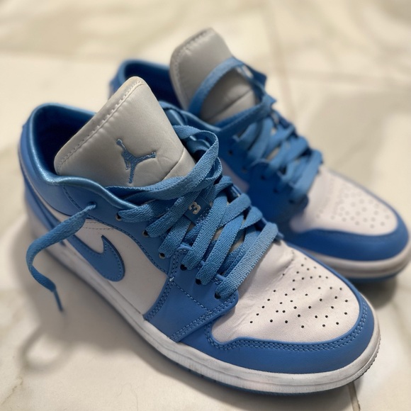 Nike Shoes - Nike Caroline Blue Dunks